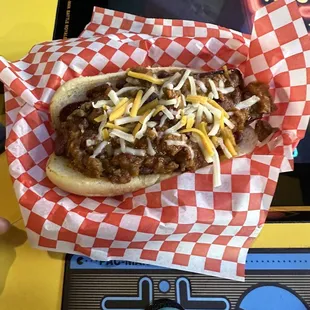 Chili dog