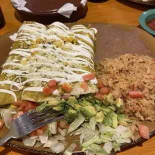 Enchiladas Verdes