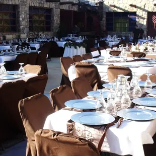ADOBE HACIENDA DANCE HALL - COURTYARD