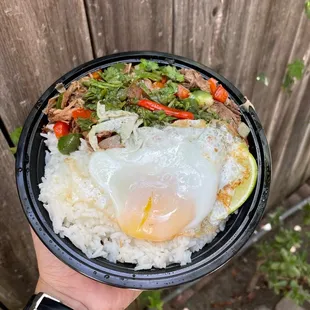Adobo Rice Bowl