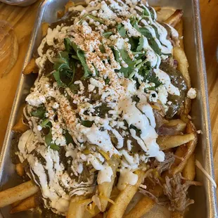 Chili Cheese Fries add Carnitas