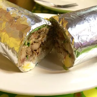 Super Sisig Burrito