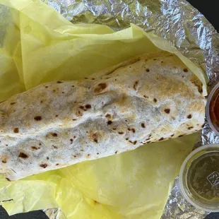 Asada burrito