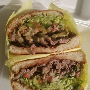Torta with Asada