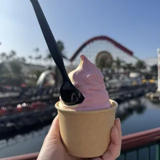 It's Raspberry and Mango Swirl-