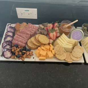 The blueberry goat cheese was to die fore! The honey wow! It was amazing