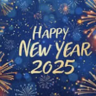 Happy new year 2025 .