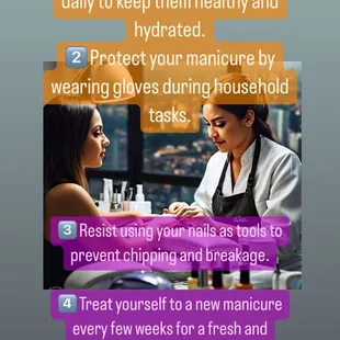 How to take care manicure gel at home