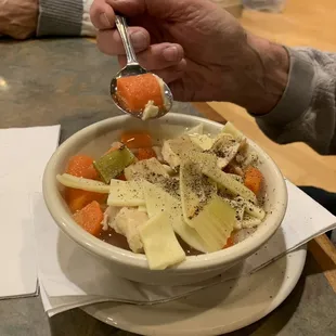 Chicken noodle soup