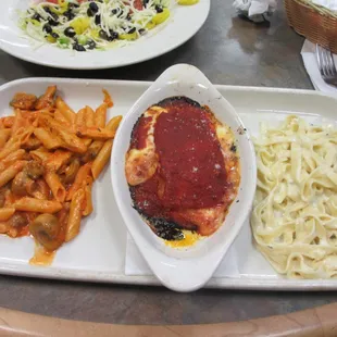 The Italian trio... before.