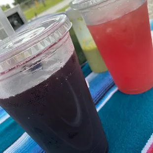 Watermelon  and Hibiscus drinks