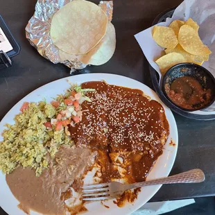 Mole pollo