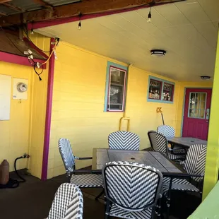 Patio seating
