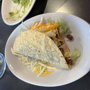 Ground Beef Taco Plate