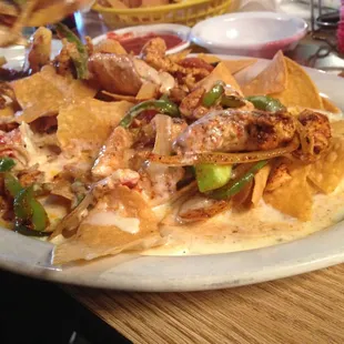 Fajita Nachos....approved.
