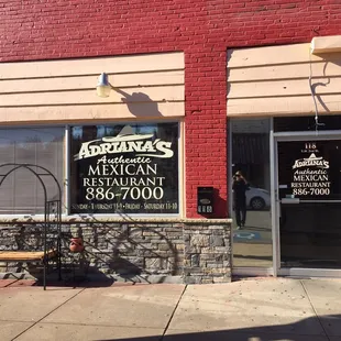 Unassuming outside, beautiful inside, our dishes were very tasty.