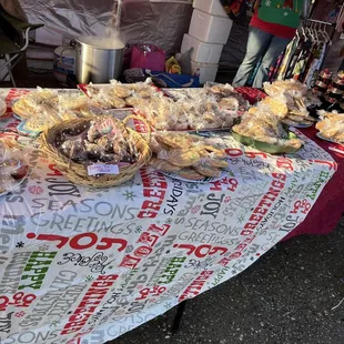 Pop up tent for light up Fairdale event