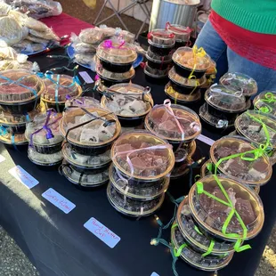 Pop up tent for light up Fairdale event