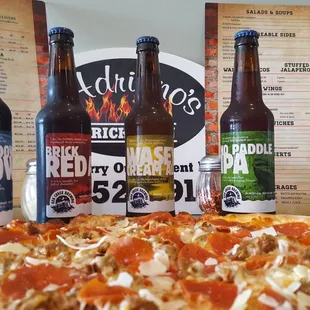 Local Pizza with Local Brew!