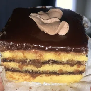 Chocolate Doberge Square