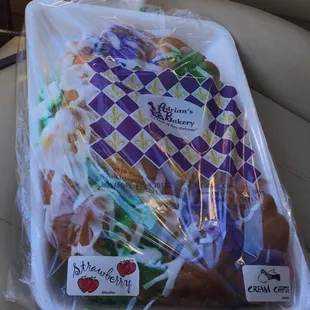 Hands down best King cake I've ever tasted in 30 something years