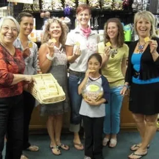 The Adrian's Boutique Staff...LOVES Savory Party Crackers! :-)