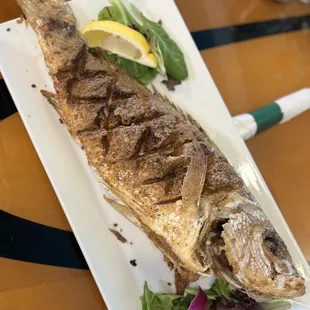 Fried Red Snapper