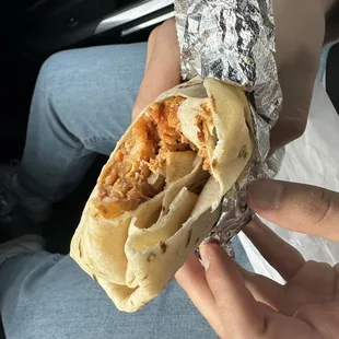 Chorizo burrito