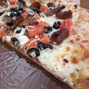 Greek pizza