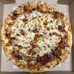Pulled-pork pizza - 5 stars