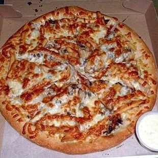 a pizza in a box