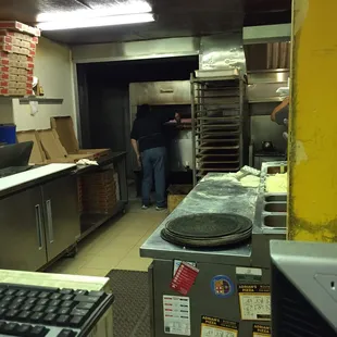 Where the cooking and prep happens