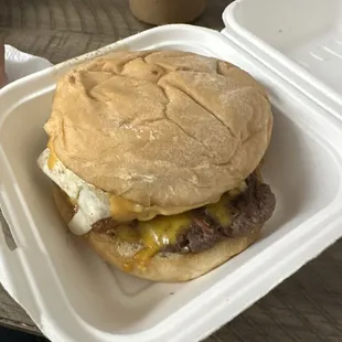 Breakfast Smash Burger