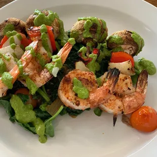 Tropical Grilled Shrimp Salad