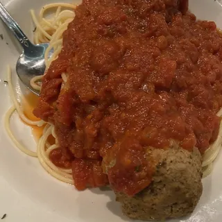 Child-Spaghetti Meat Ball