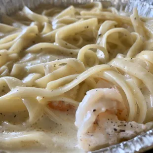 Shrimp Alfredo Tortellini