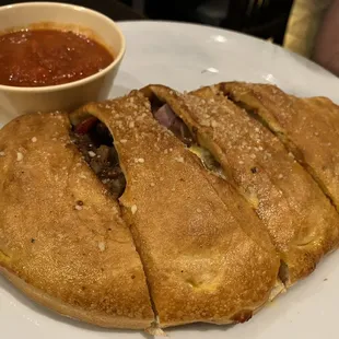 Meat calzone