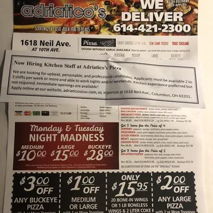 To go menu
