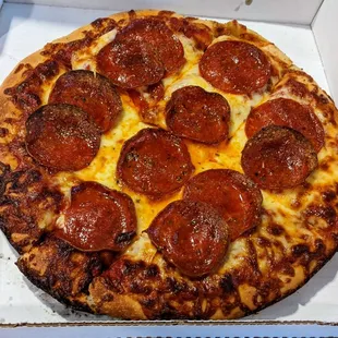 09/17/22 Sicilian Pizza - Mozzarella Cheese, Tomato Sauce, Pepperoni