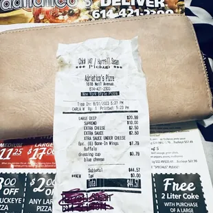 Overpriced odd sauced -- pizza poor  value