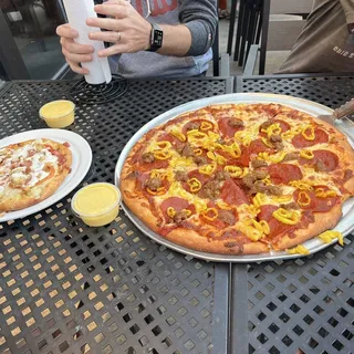 Chicken Bacon Ranch Pizza