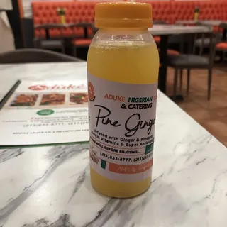 Freshly Juiced Pineapple and Ginger Drink
