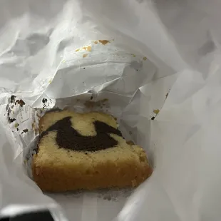 Please see this photo of the low-quality food I was served.