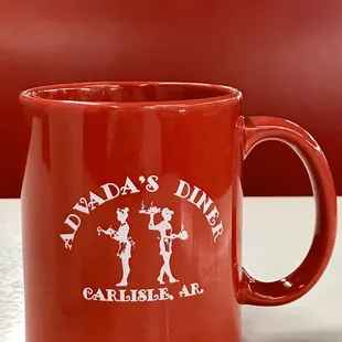 Free coffee mug for first-time visitors