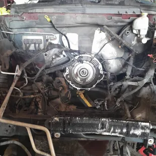 Remove and replace engines