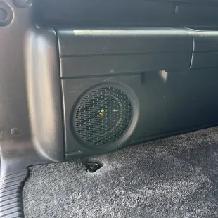 Replaced the factory sub with a kicker