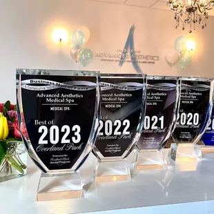 #1 Spa in Overland Park 5 years in a row!
