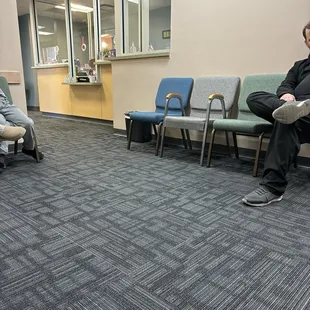 Waiting room on west side