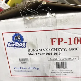 Fass and Airdog fuel systems
