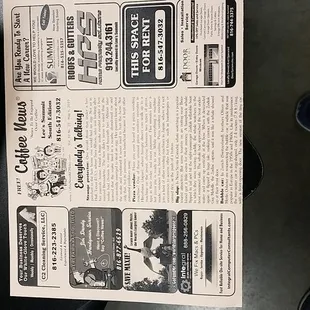 a person holding a newspaper